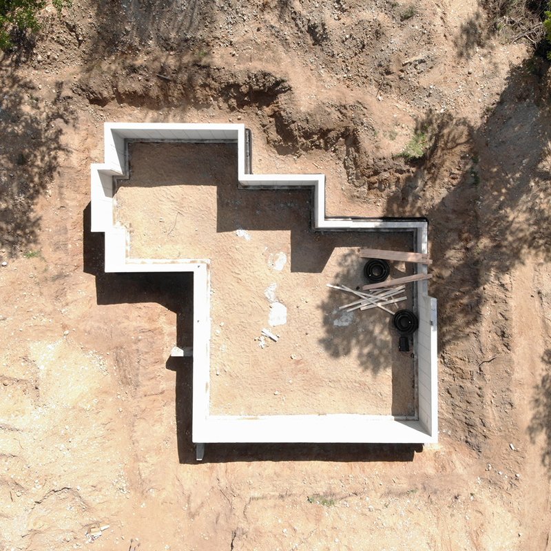 Active construction site managed by Reschka Design Build in Michigan