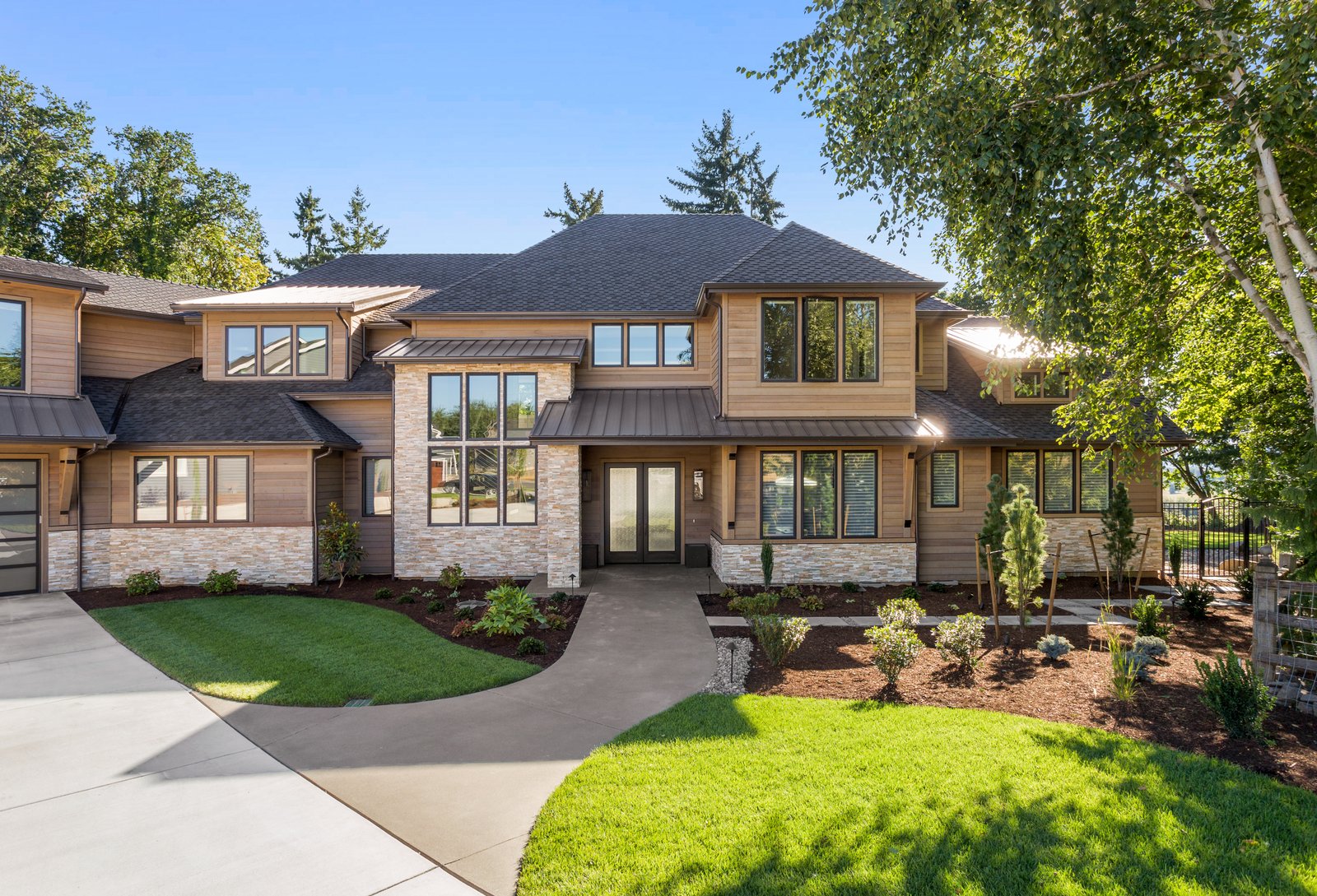 Forestview + Estate design-build project by Reschka Design Build