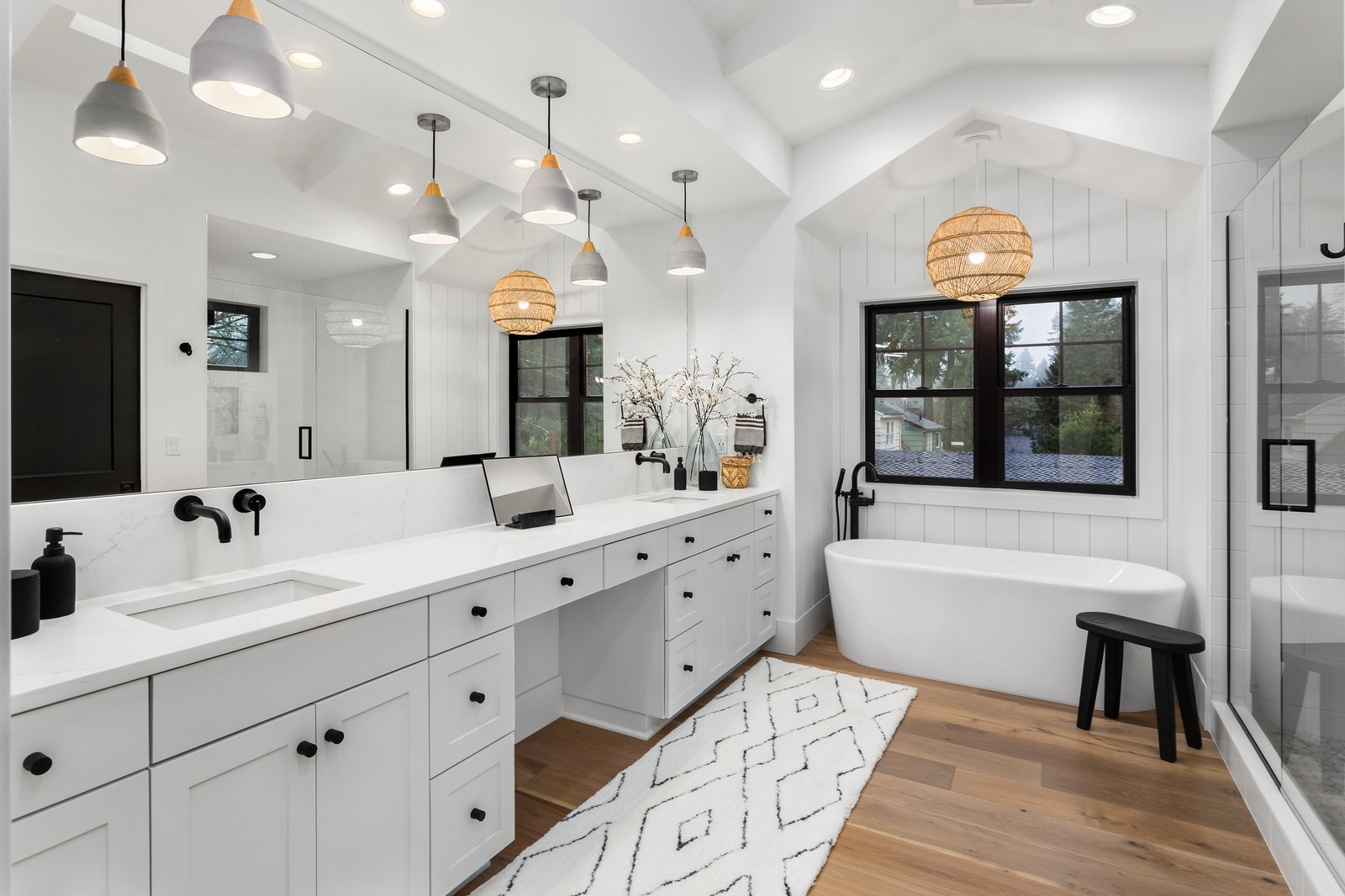 Primary bath addition detail by Reschka Design Build